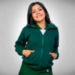 CFB Campera Friza Deportiva Liviana azul marino 1