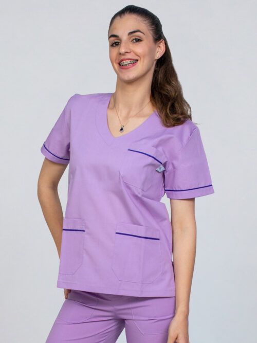 Chaqueta Unisex Cuello V Cerrada