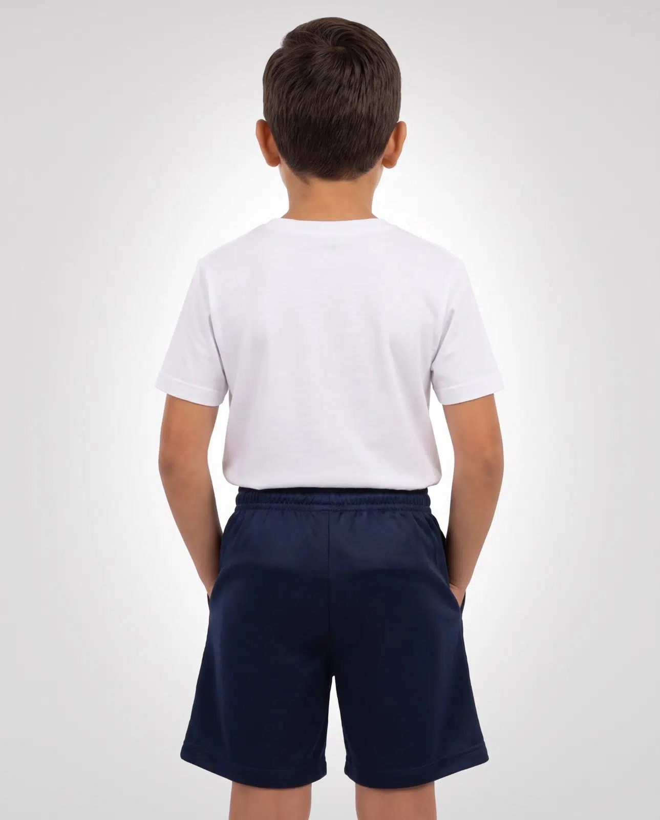 Short Deportivo Liviano Azul Marino Para Educación Física